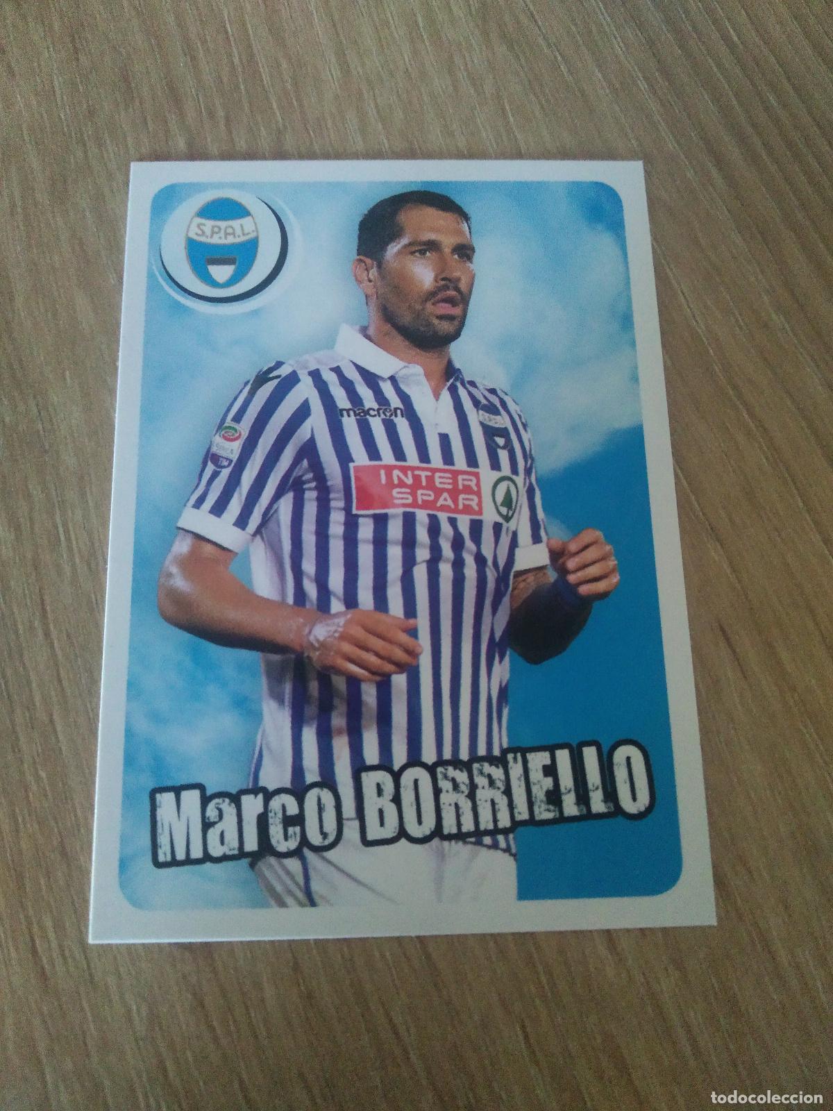 Football Stickers: MARCO BORRIELLO SPAL CROMO FUTBOL PANINI LIGA ITALIA 17-18 CALCIATORI 2017-2018