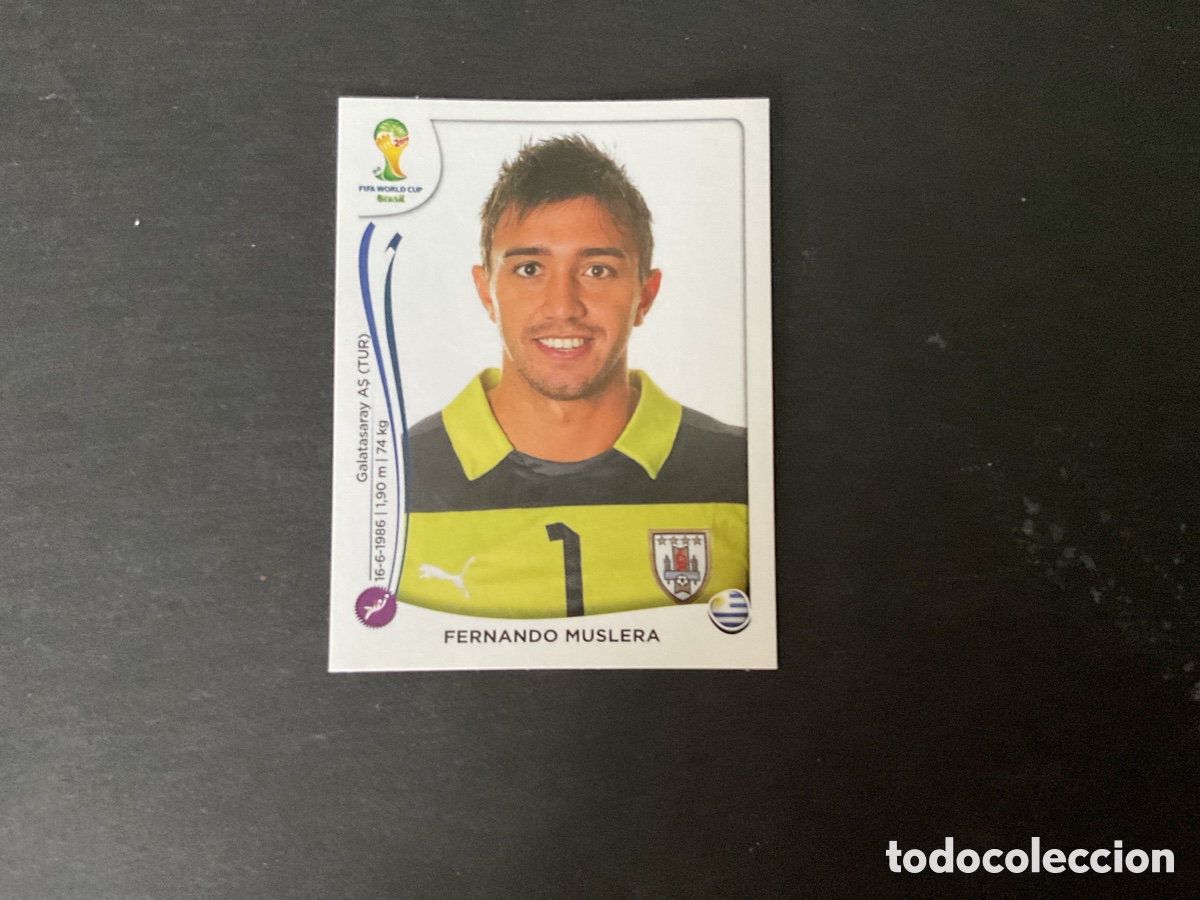 Cromos de F&uacute;tbol: Cromo Mundial Brasil 2014 Uruguay N*262