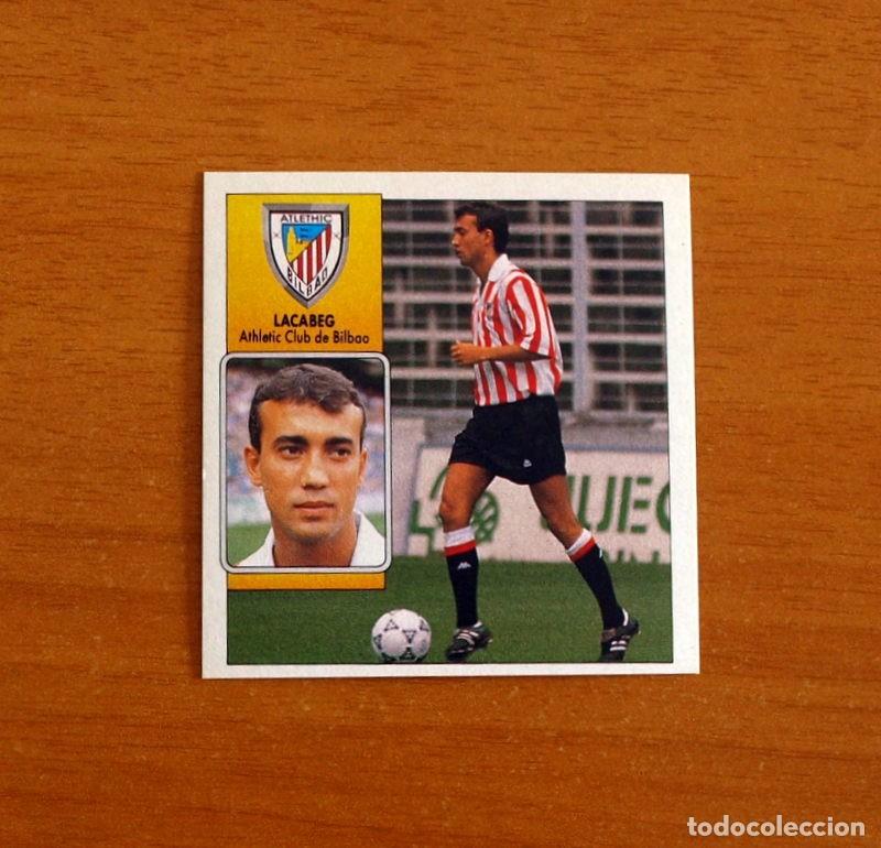 Cromos de F&uacute;tbol: Athletic de Bilbao - Lacabeg - Ediciones Este Liga 1992-1993, 92-93 - Nunca pegado