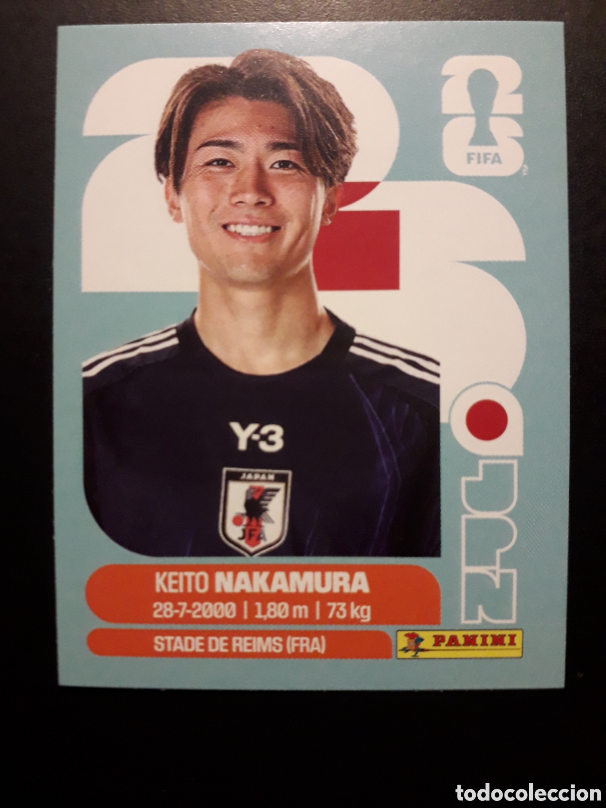 Figurine di Calcio: NAKAMURA JAP&Oacute;N JPN 15 MUNDIAL F&Uacute;TBOL 2026 FIFA WORLD CUP PANINI SIN PEGAR PEDIDO M&Iacute;NIMO 3&euro;