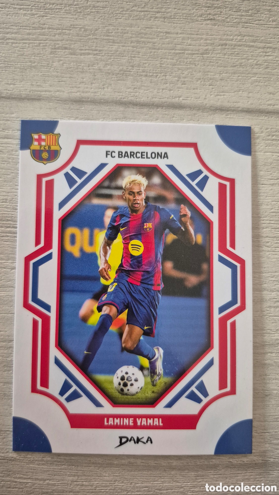 Cromos de F&uacute;tbol: Lamine Yamal FC Barcelona Daka 2025/26