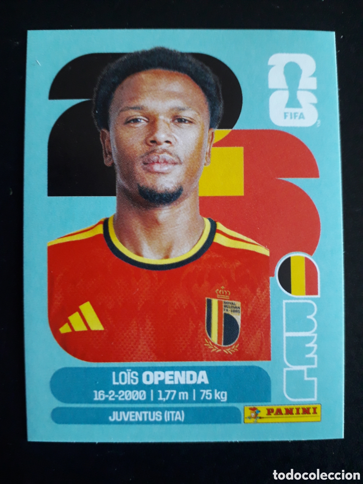 Football Stickers: OPENDA B&Eacute;LGICA BEL 19 MUNDIAL F&Uacute;TBOL 2026 FIFA WORLD CUP PANINI SIN PEGAR PEDIDO M&Iacute;NIMO 3&euro;