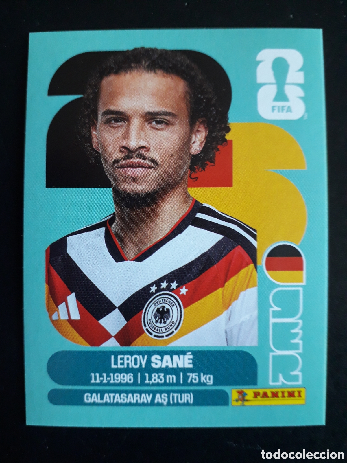 Football Stickers: SAN&Eacute; ALEMANIA GER 18 MUNDIAL F&Uacute;TBOL 2026 FIFA WORLD CUP PANINI SIN PEGAR PEDIDO M&Iacute;NIMO 3&euro;