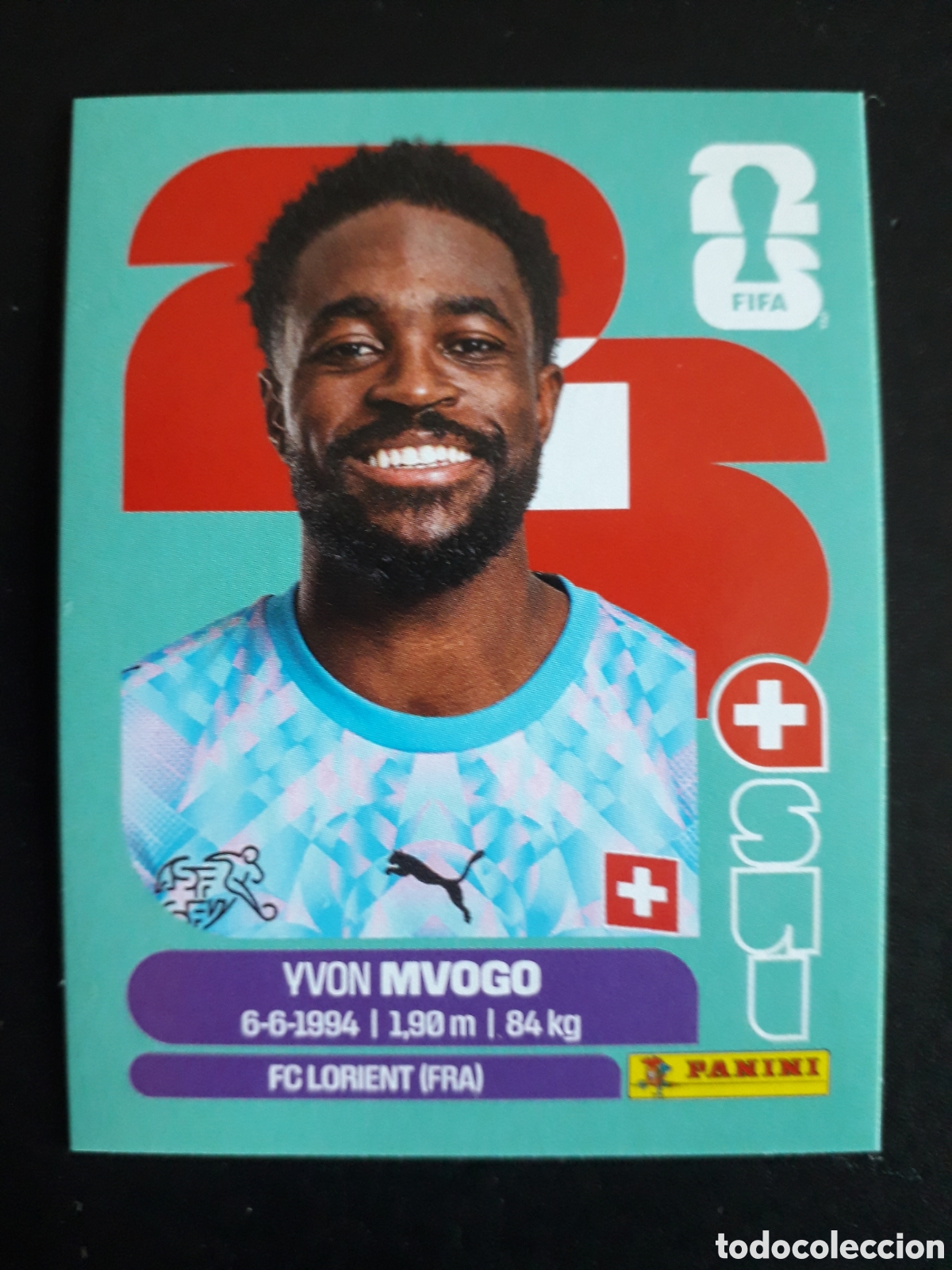 Football Stickers: MVOGO SUIZA SUI 3 MUNDIAL F&Uacute;TBOL 2026 FIFA WORLD CUP PANINI SIN PEGAR PEDIDO M&Iacute;NIMO 3&euro;