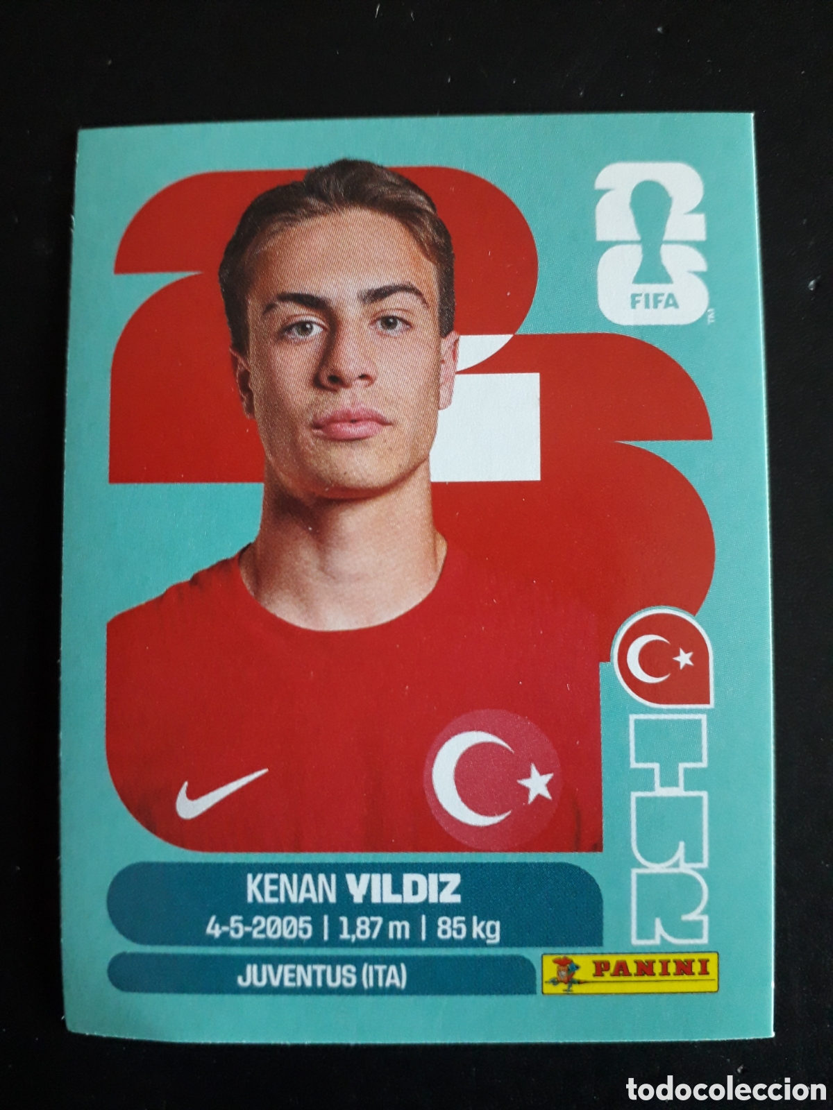Cartes &agrave; collectionner de Football: VILDIZ TURQU&Iacute;A TUR 20 MUNDIAL F&Uacute;TBOL 2026 FIFA WORLD CUP PANINI SIN PEGAR PEDIDO M&Iacute;NIMO 3&euro;