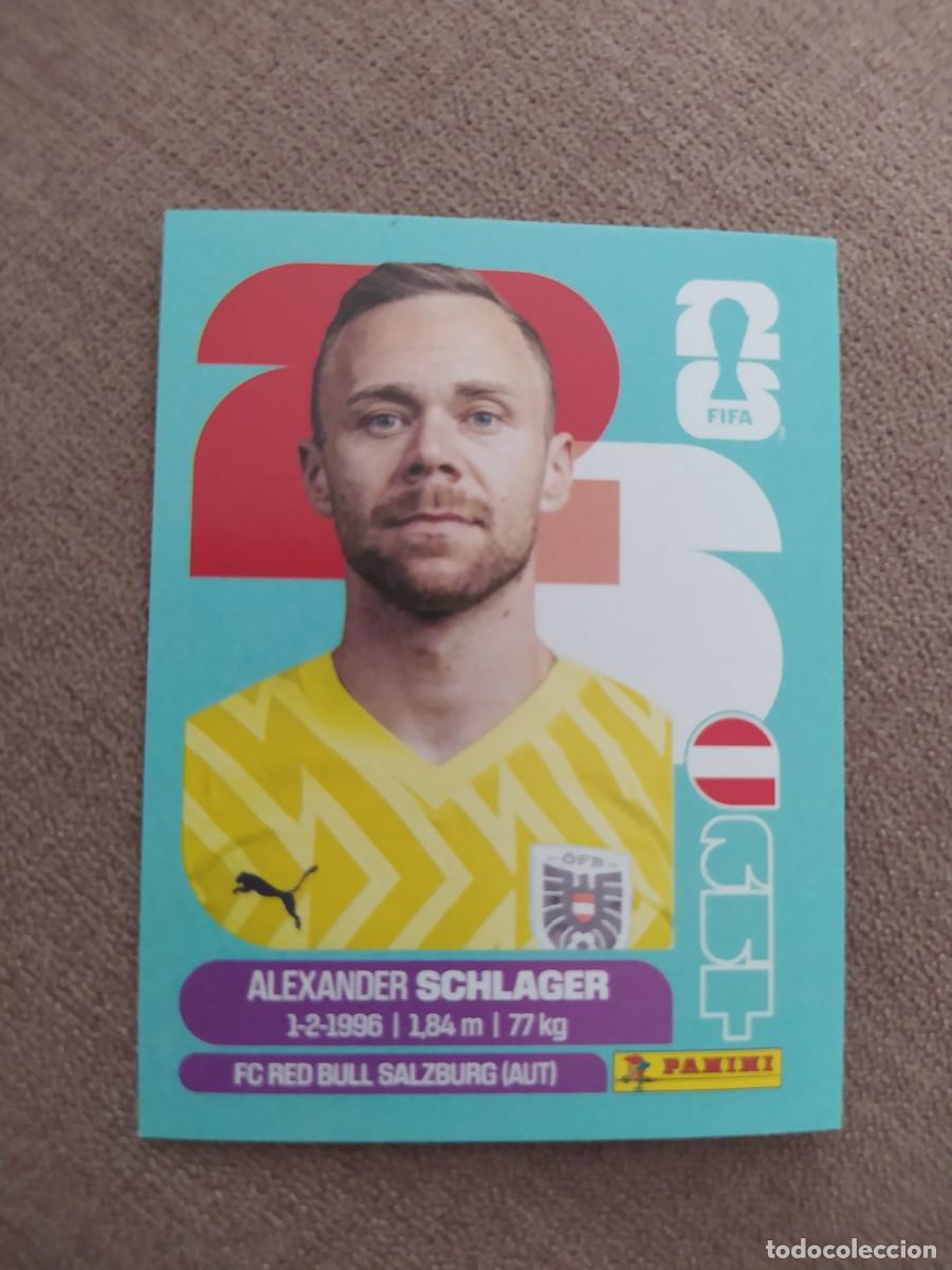 Cromos de F&uacute;tbol: AUT 02 Alexander SCHLAGER 2 Austria mundial 2026 panini