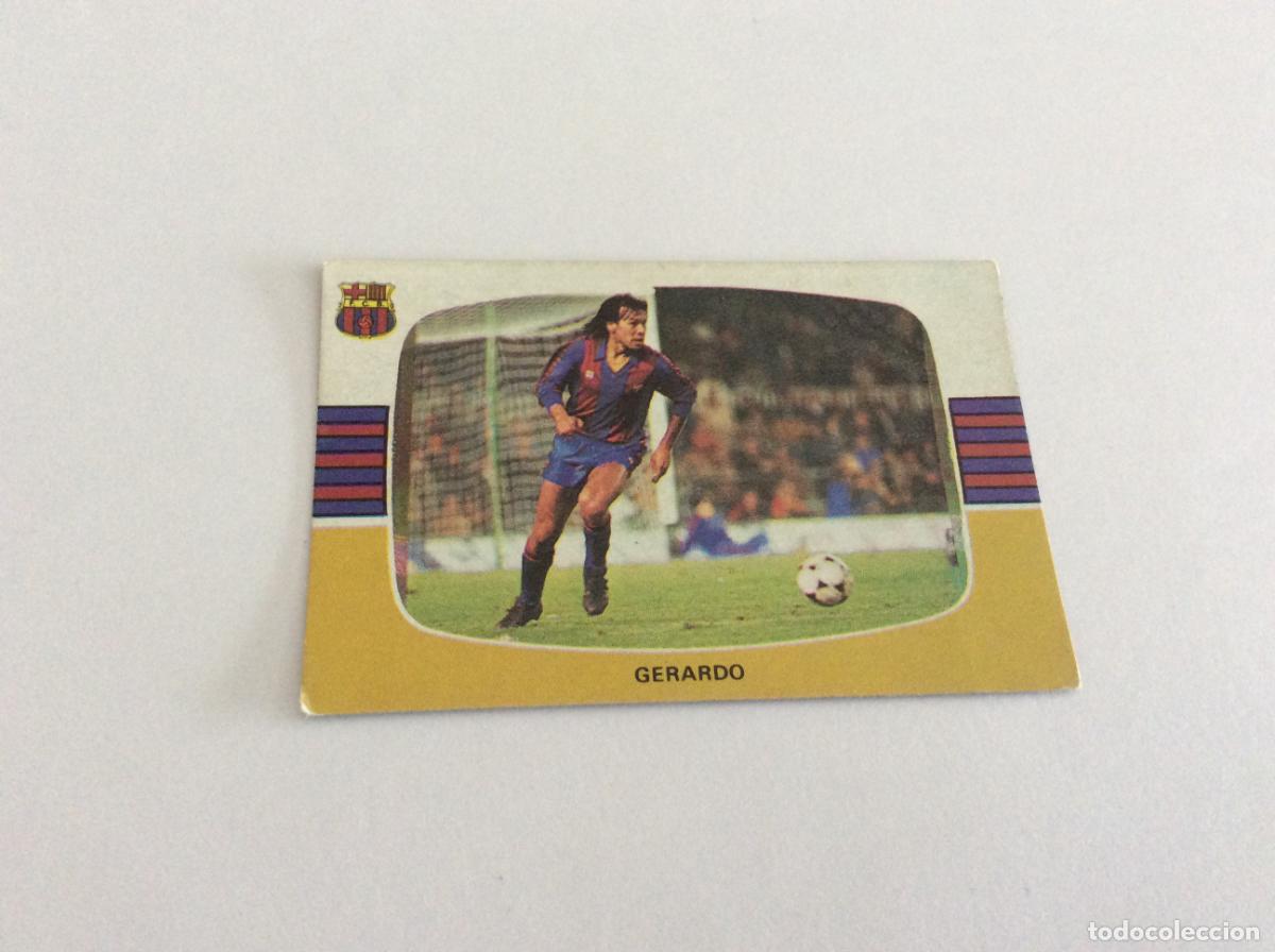 Cromos de F&uacute;tbol: Gerardo FC Barcelona F&uacute;tbol 84/85 Cromos Cano 1984 1985 84 85