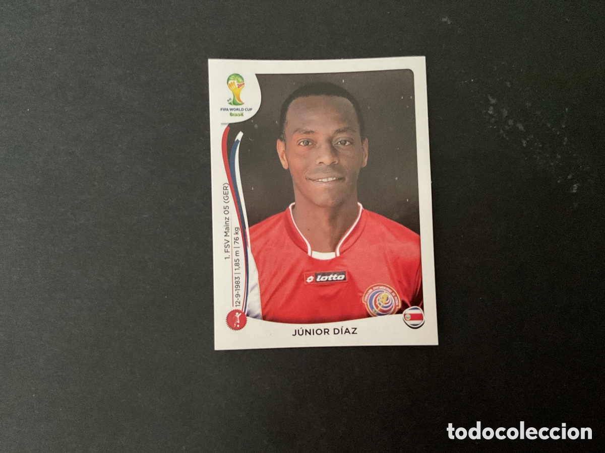 Cromos de F&uacute;tbol: Cromo Mundial Brasil 2014 Costa Rica N*286