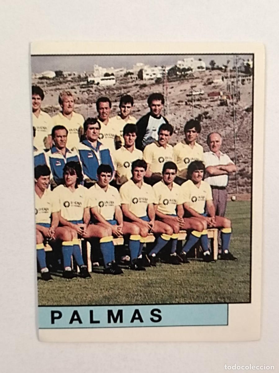Cromos de F&uacute;tbol: #156 EQUIPO DERECHA (U.D. LAS PALMAS) FUTBOL 88 PANINI