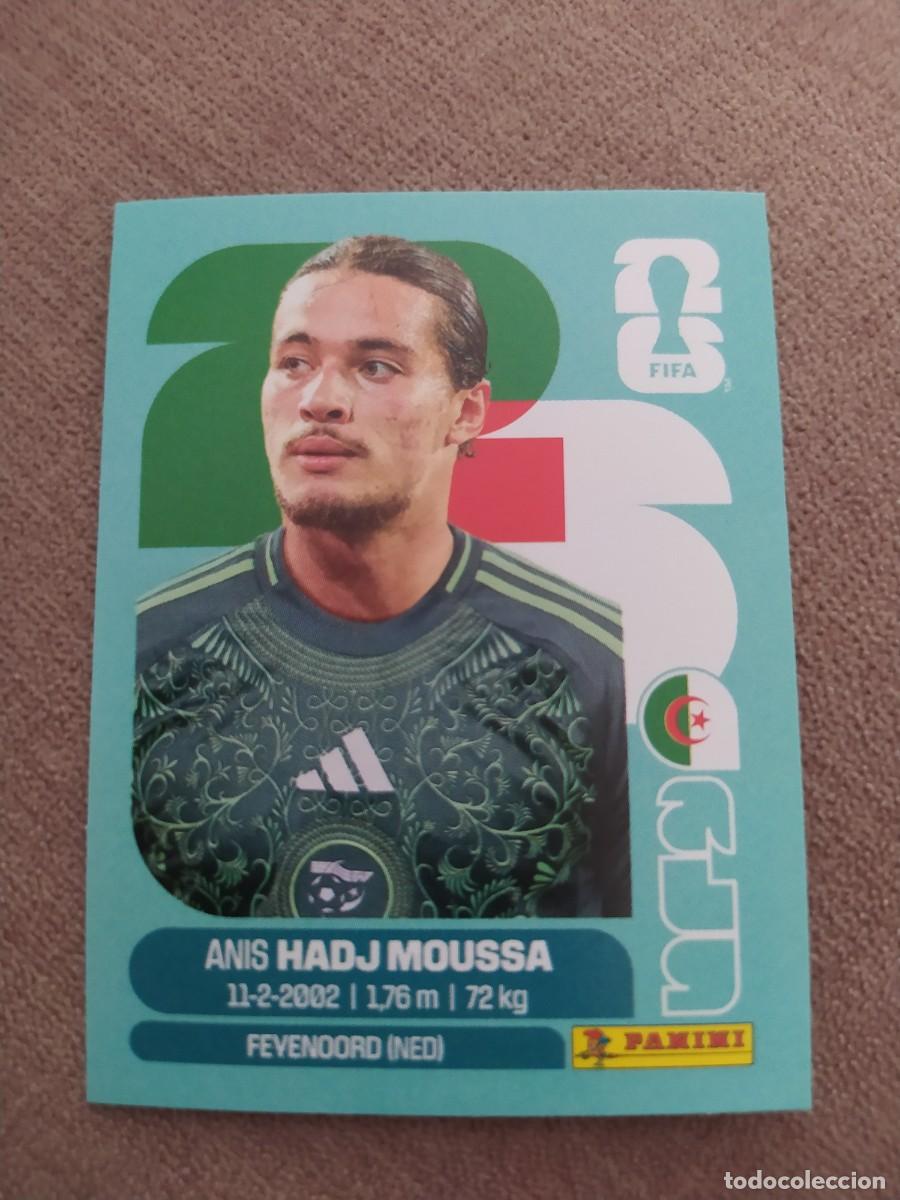 Cromos de F&uacute;tbol: ALG 17 Anis HADJ MOUSSA Argelia mundial 2026 panini