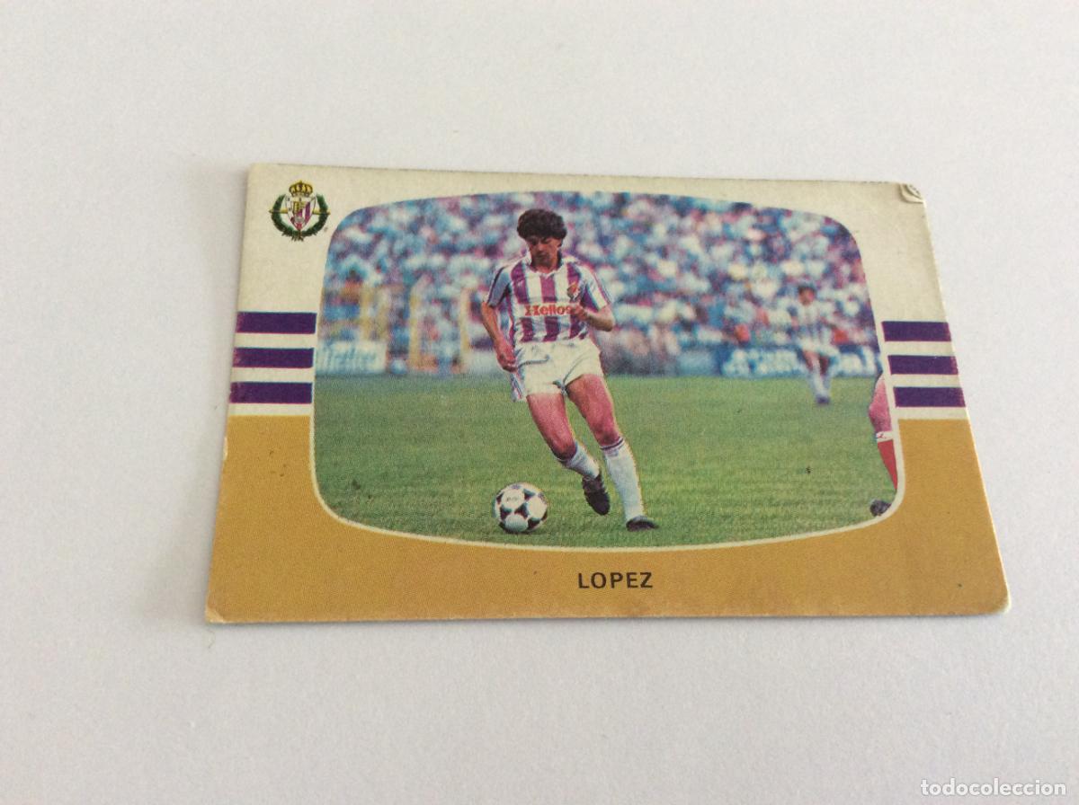 Cromos de F&uacute;tbol: L&oacute;pez Real Valladolid F&uacute;tbol 84/85 Cromos Cano 1984 1985 84 85