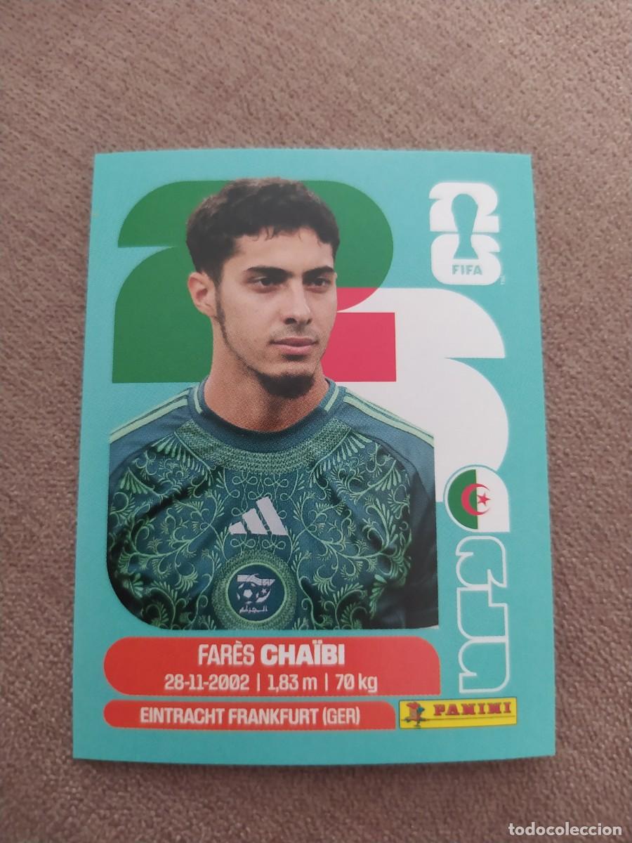 Cromos de F&uacute;tbol: ALG 14 Fares CHAIBI Argelia mundial 2026 panini