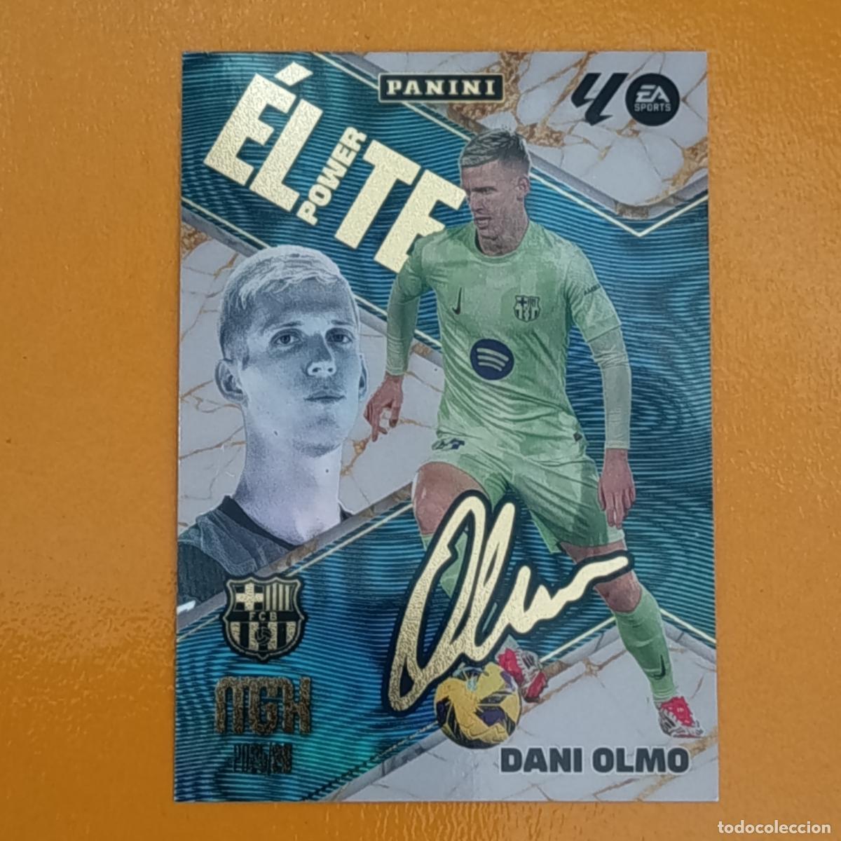 Cromos de Futebol: 4 DANI OLMO. &Eacute;LITE POWER. FC BARCELONA. MEGACRACKS 2025-26. PANINI