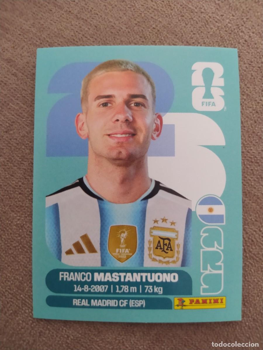 Cartes &agrave; collectionner de Football: ARG 15 Franco MASTANTUONO Argentina mundial 2026 panini