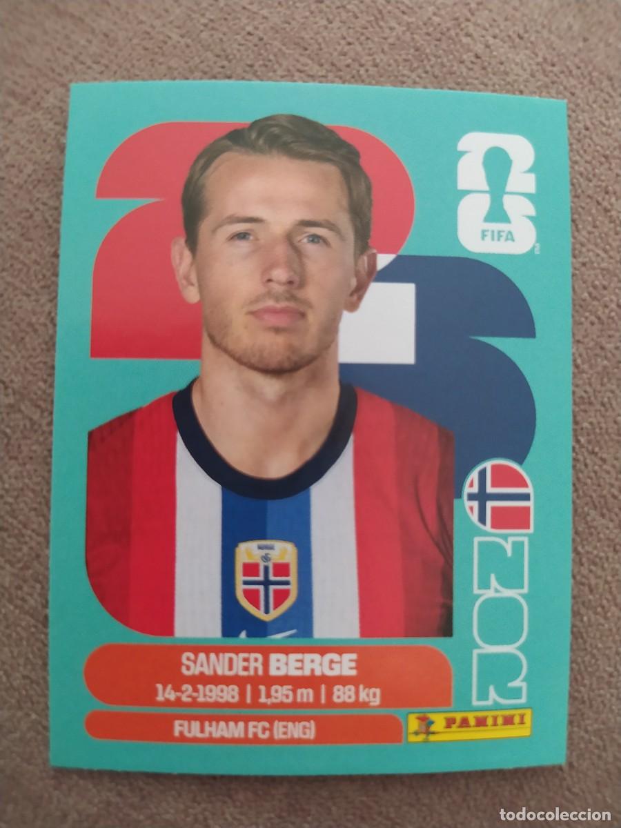 Cromos de F&uacute;tbol: NOR 11 Sander BERGE Noruega mundial 2026 panini