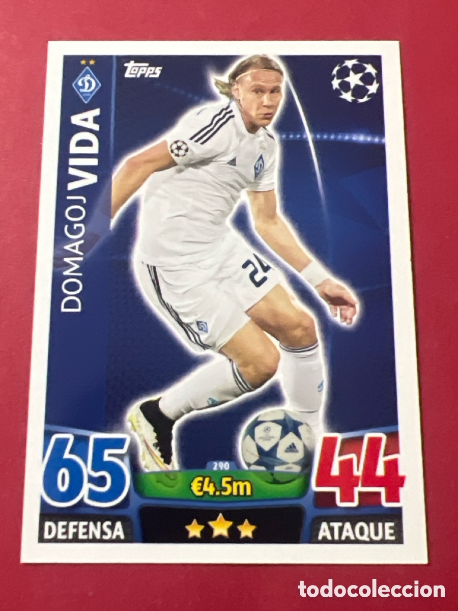Cromos de F&uacute;tbol: C1727. 290 VIDA DINAMO KIEV TOPPS MATCH ATTAX 2015 2016 CROMO 15 16 FUTBOL