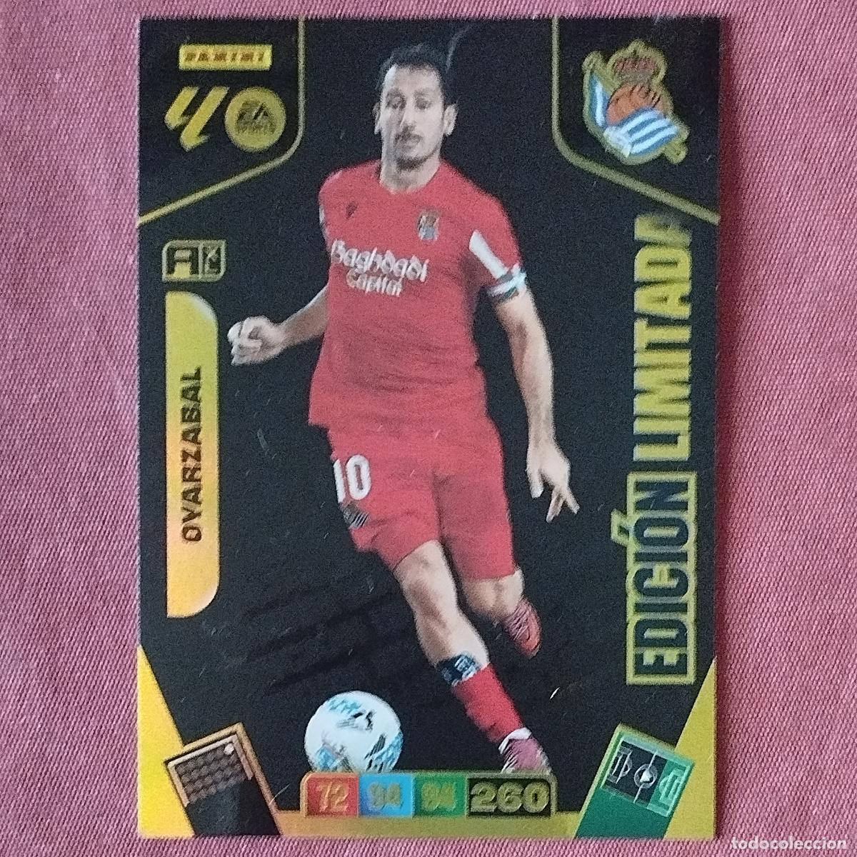 Cromos de F&uacute;tbol: OYARZABAL - REAL SOCIEDAD - EDICION LIMITADA - ADRENALYN XL 25 26 - 2025 2026