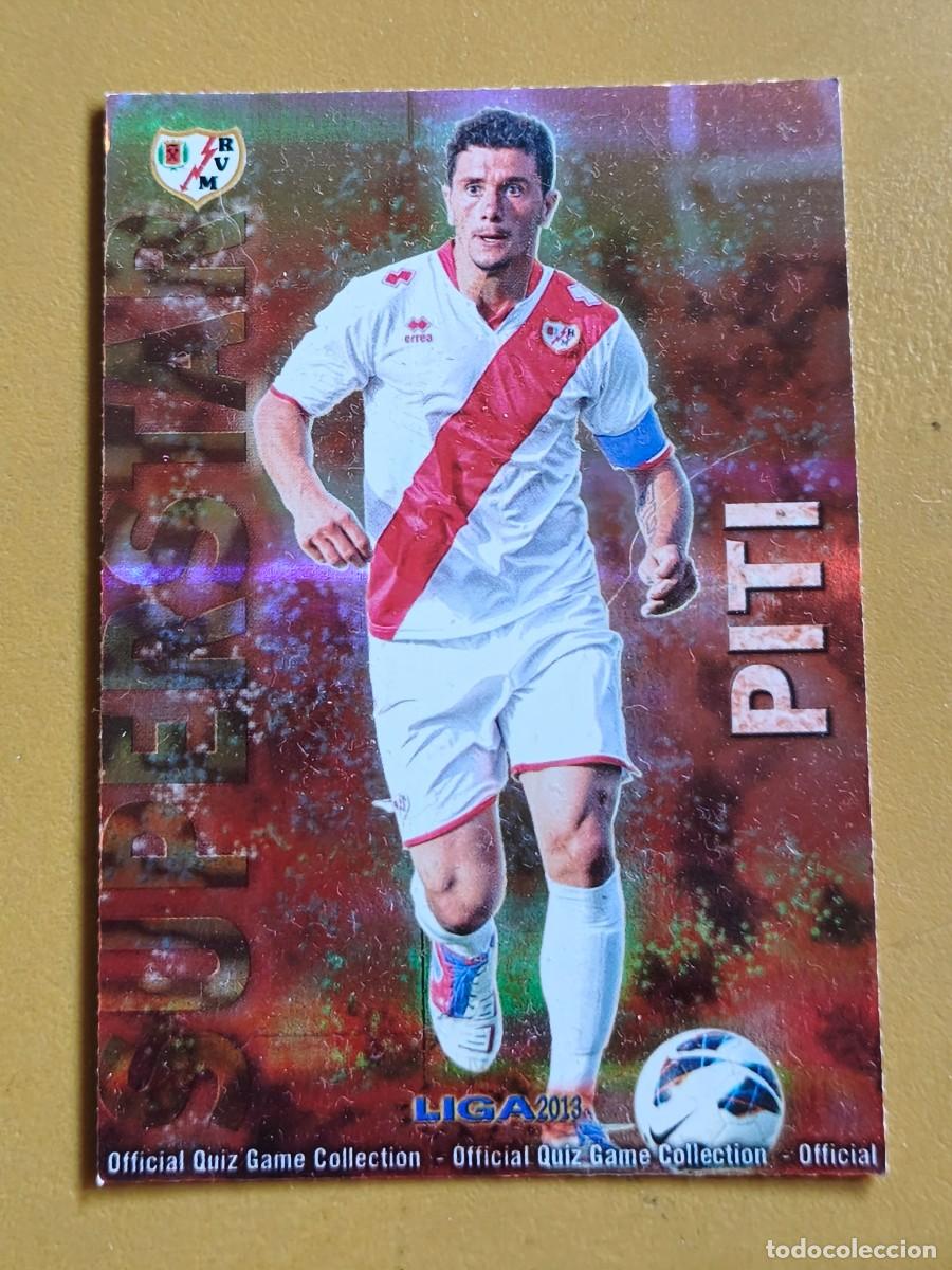 Cromos de F&uacute;tbol: piti, liga 2013 superstar