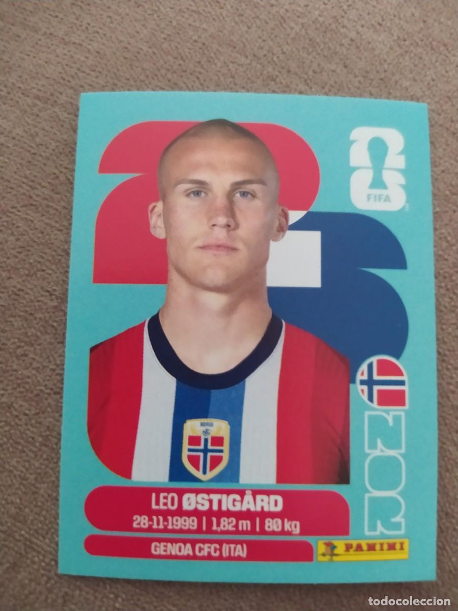 Cromos de F&uacute;tbol: NOR 04 Leo OSTIGARD 4 Noruega mundial 2026 panini