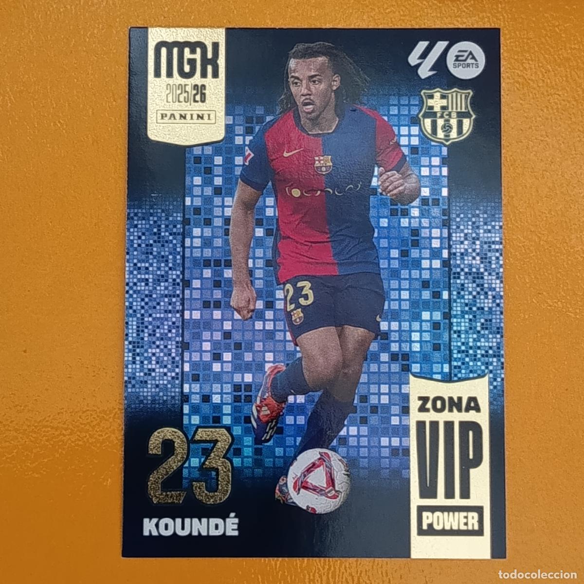 Cromos de F&uacute;tbol: 399 KOUND&Eacute;. ZONA VIP POWER. FC BARCELONA. MEGACRACKS 2025-26. PANINI