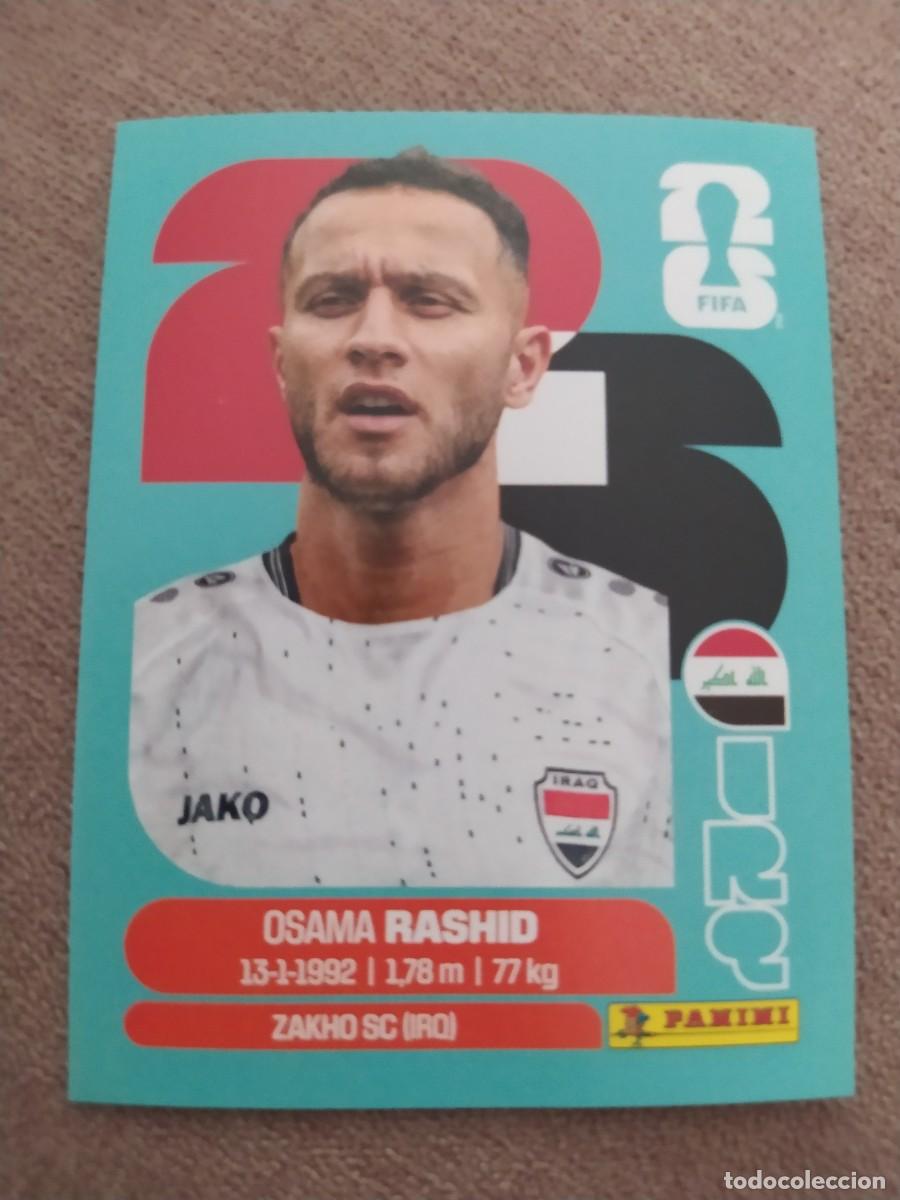 Cromos de F&uacute;tbol: IRQ 17 Osama RASHID Iraq Irak mundial 2026 panini