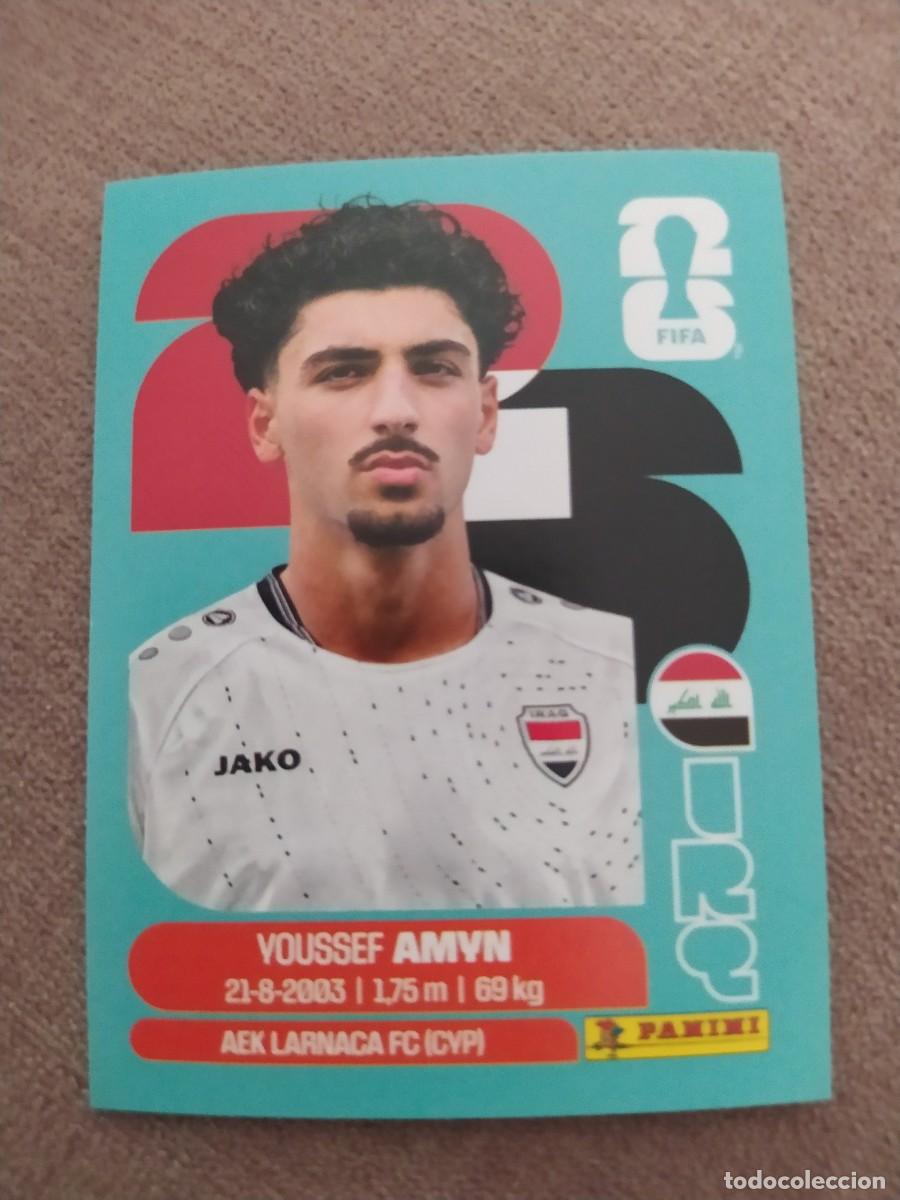 Cromos de F&uacute;tbol: IRQ 14 Youssef AMYN Iraq Irak mundial 2026 panini