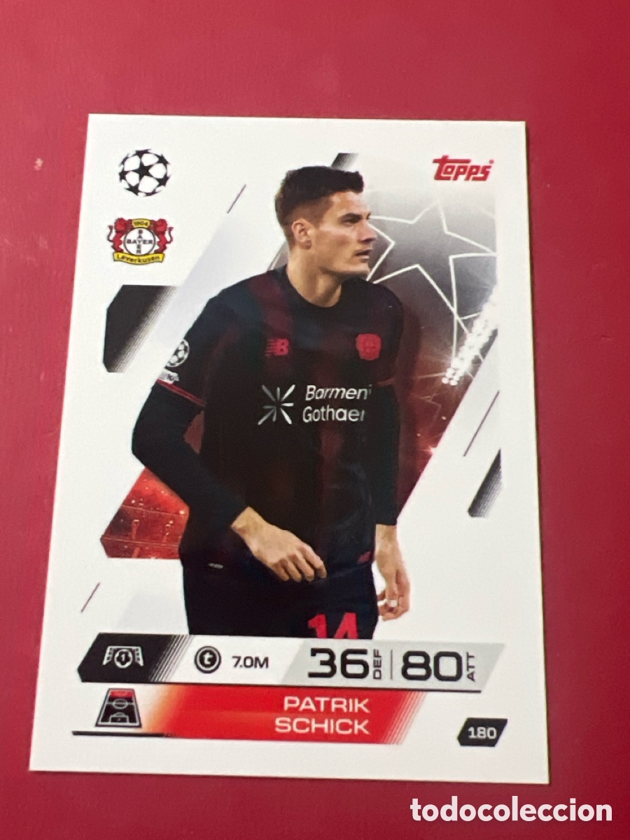 Cromos de F&uacute;tbol: C1733. Topps Match Attax 2025 2026 - 180 Patrik Schick