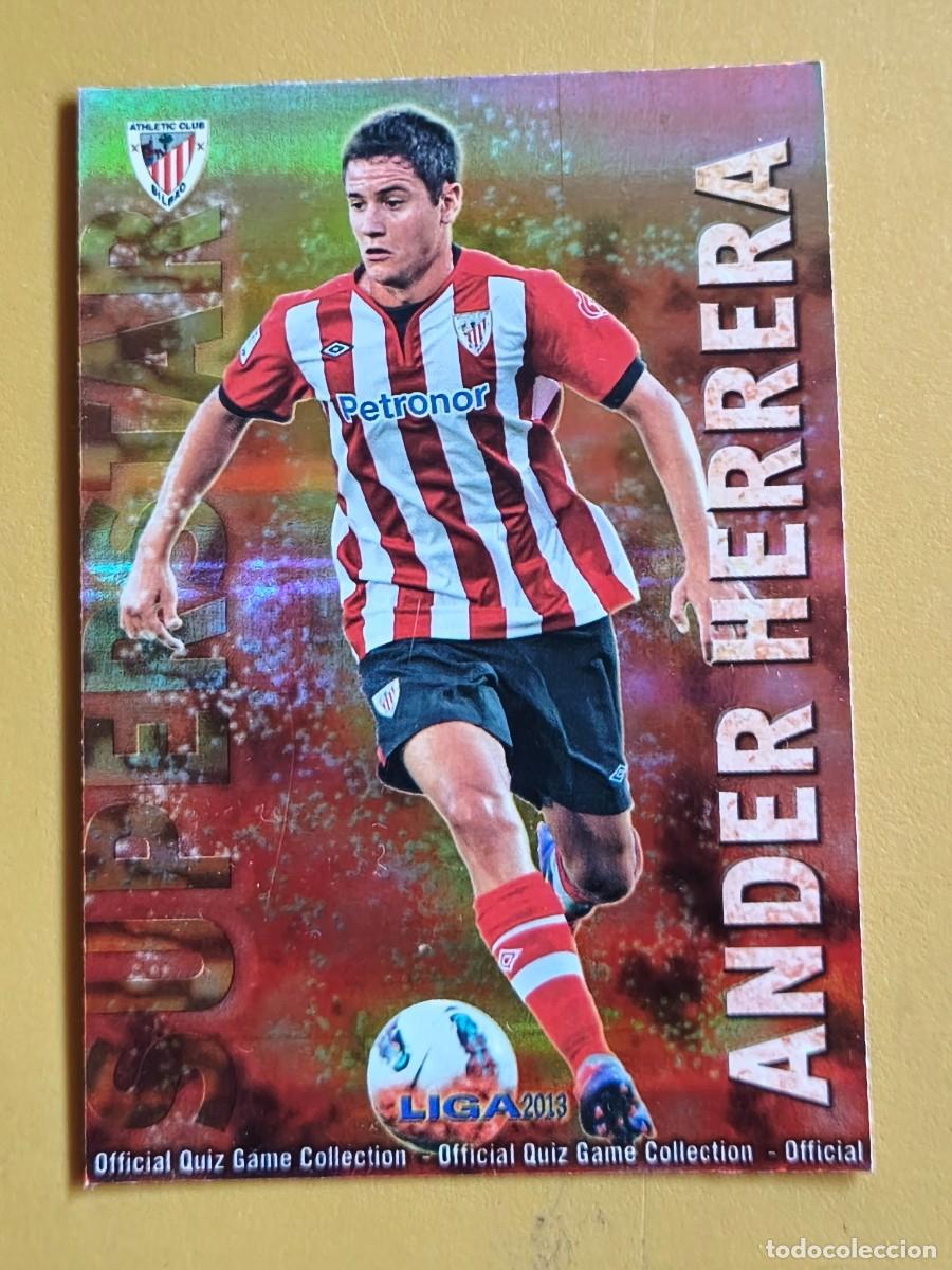 Cromos de F&uacute;tbol: ander herrera, liga 2013 superstar