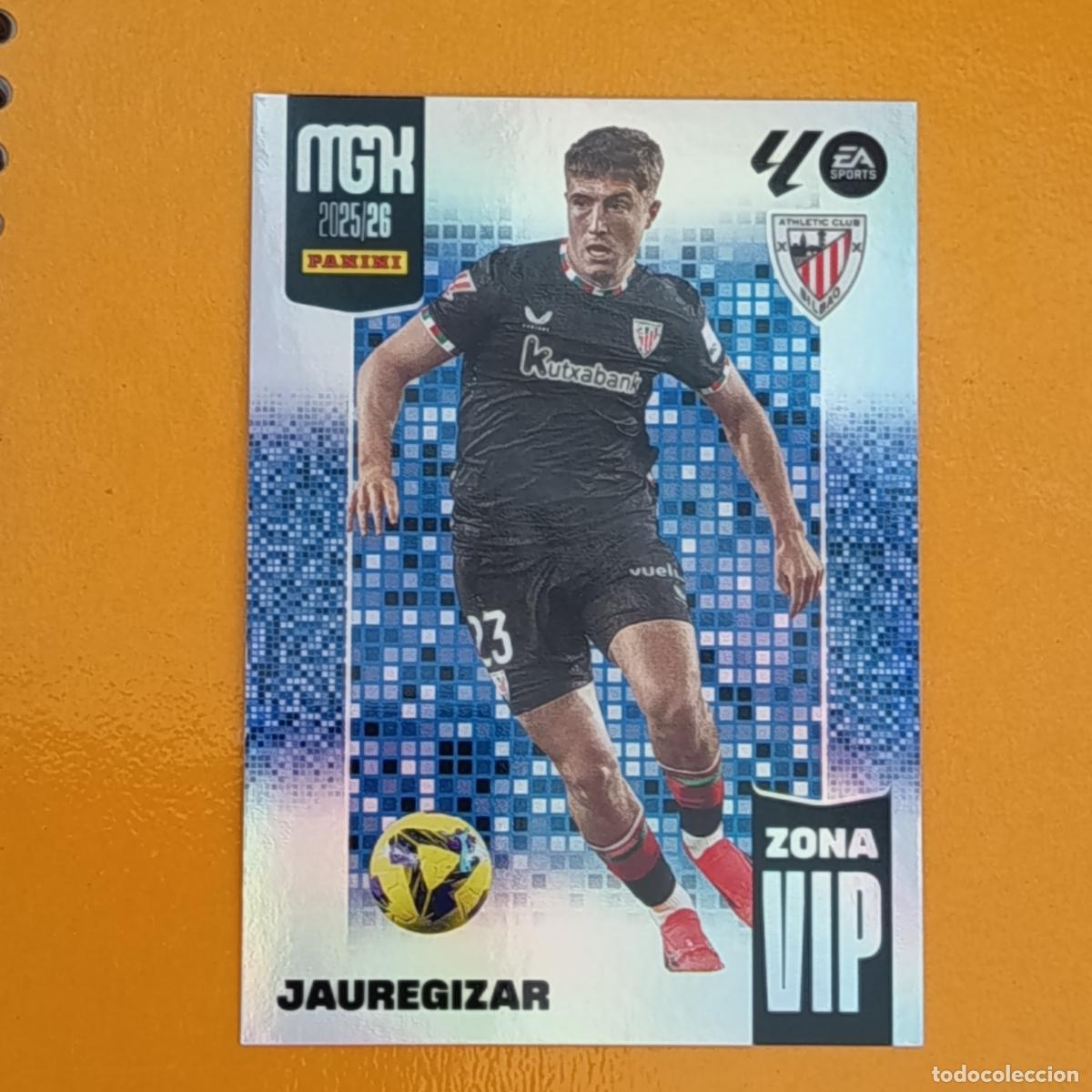 Cromos de F&uacute;tbol: 397 JAUREGIZAR. ZONA VIP. ATHLETIC CLUB BILBAO. MEGACRACKS 2025-26. PANINI