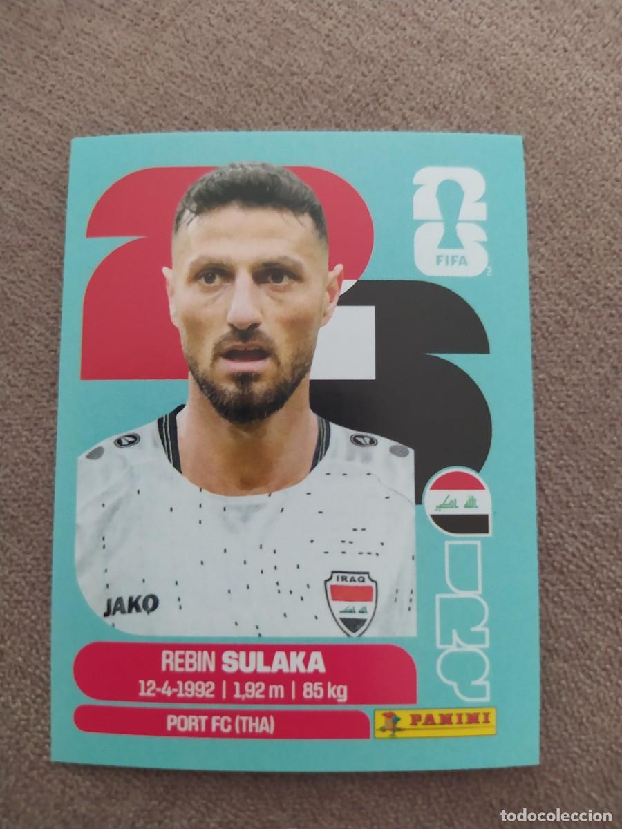 Cromos de F&uacute;tbol: IRQ 03 Rebin SULAKA 3 Iraq Irak mundial 2026 panini