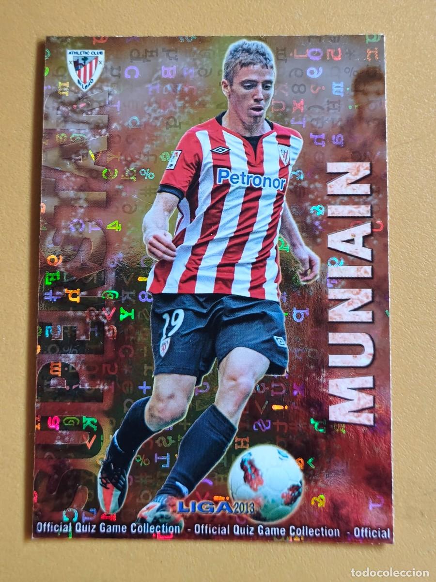Cromos de F&uacute;tbol: muniain, liga 2013 superstar. brillo letras