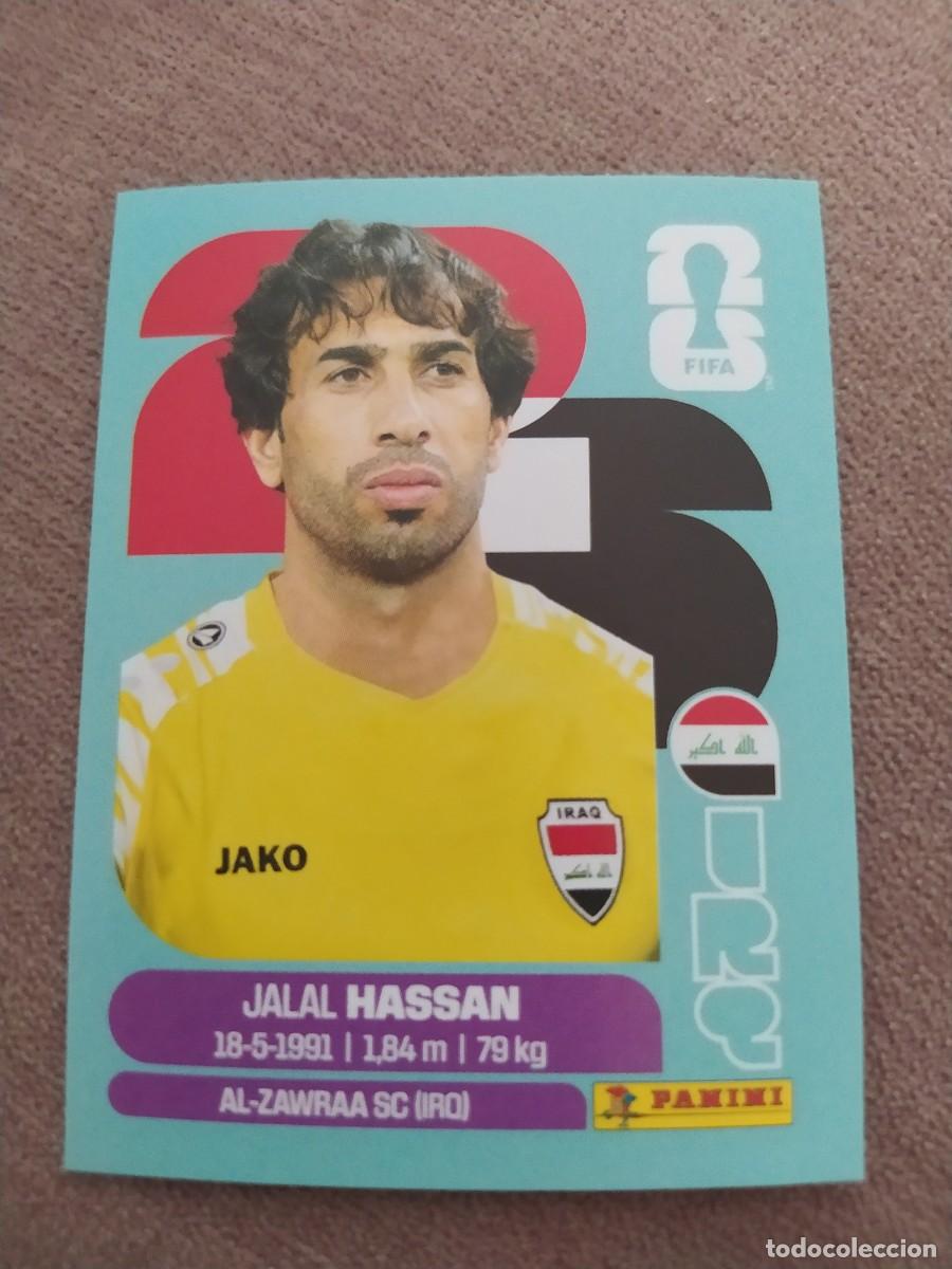 Cromos de Futebol: IRQ 02 Jalal HASSAN 2 Iraq Irak mundial 2026 panini