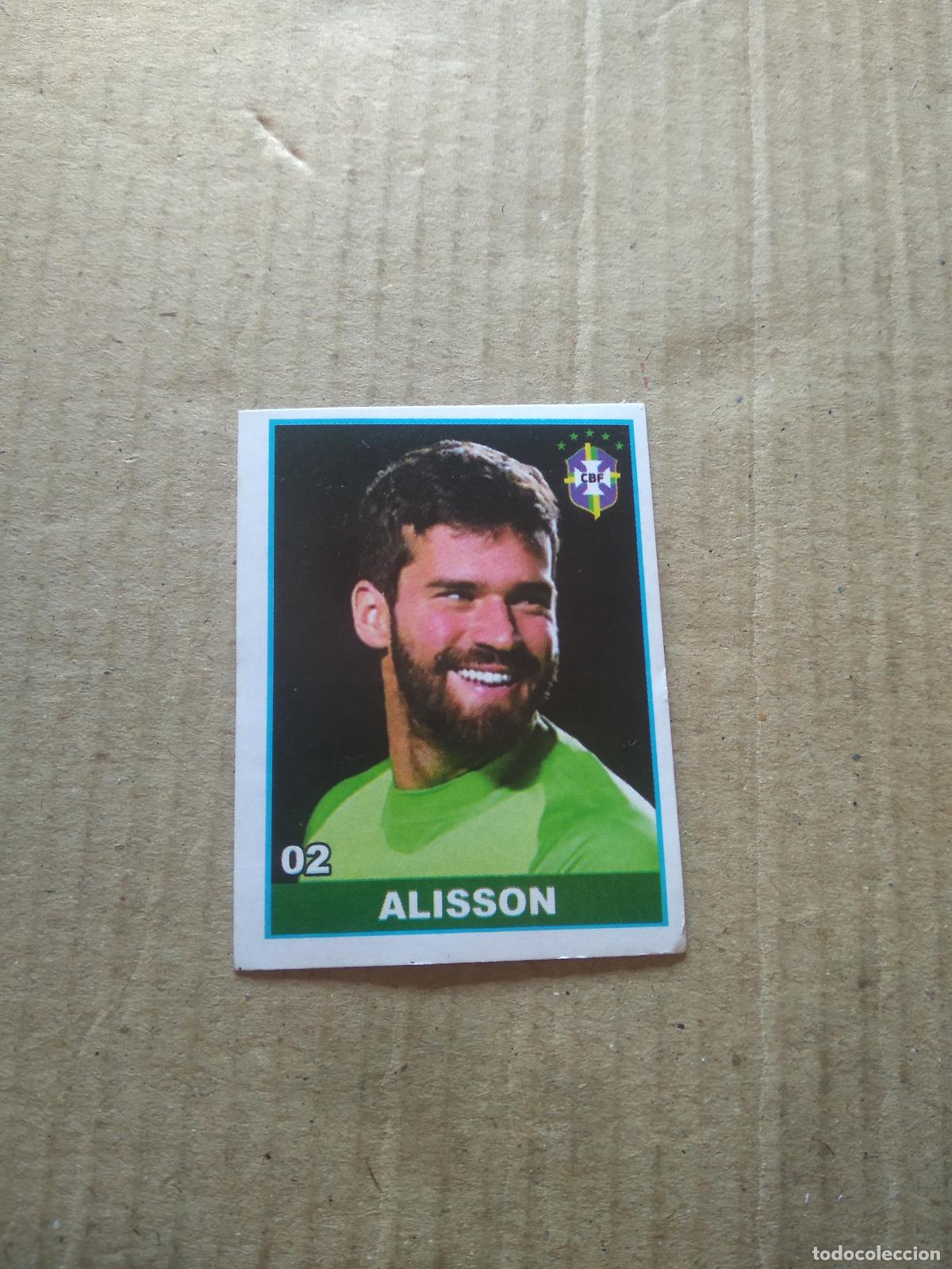 Cromos de Futebol: 2 ALISSON BRASIL CROMO FUTBOL MUNDIAL 2022 WORLD CUP COPA DEL MUNDO EDITADO EN BRASIL