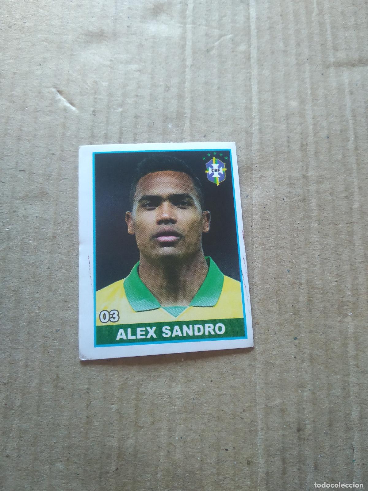 Cromos de Futebol: 3 ALEX SANDRO BRASIL CROMO FUTBOL MUNDIAL 2022 WORLD CUP COPA DEL MUNDO EDITADO EN BRASIL