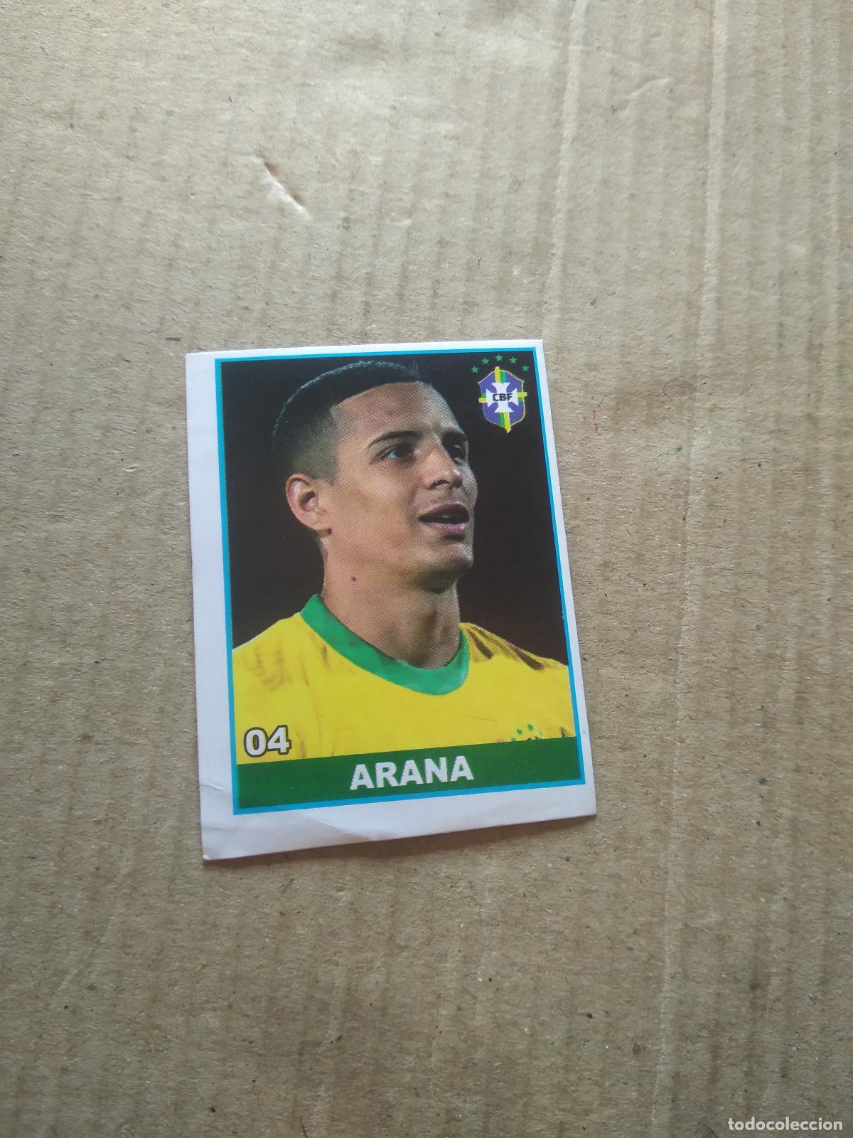 Cromos de Futebol: 4 ARANA BRASIL CROMO FUTBOL MUNDIAL 2022 WORLD CUP COPA DEL MUNDO EDITADO EN BRASIL