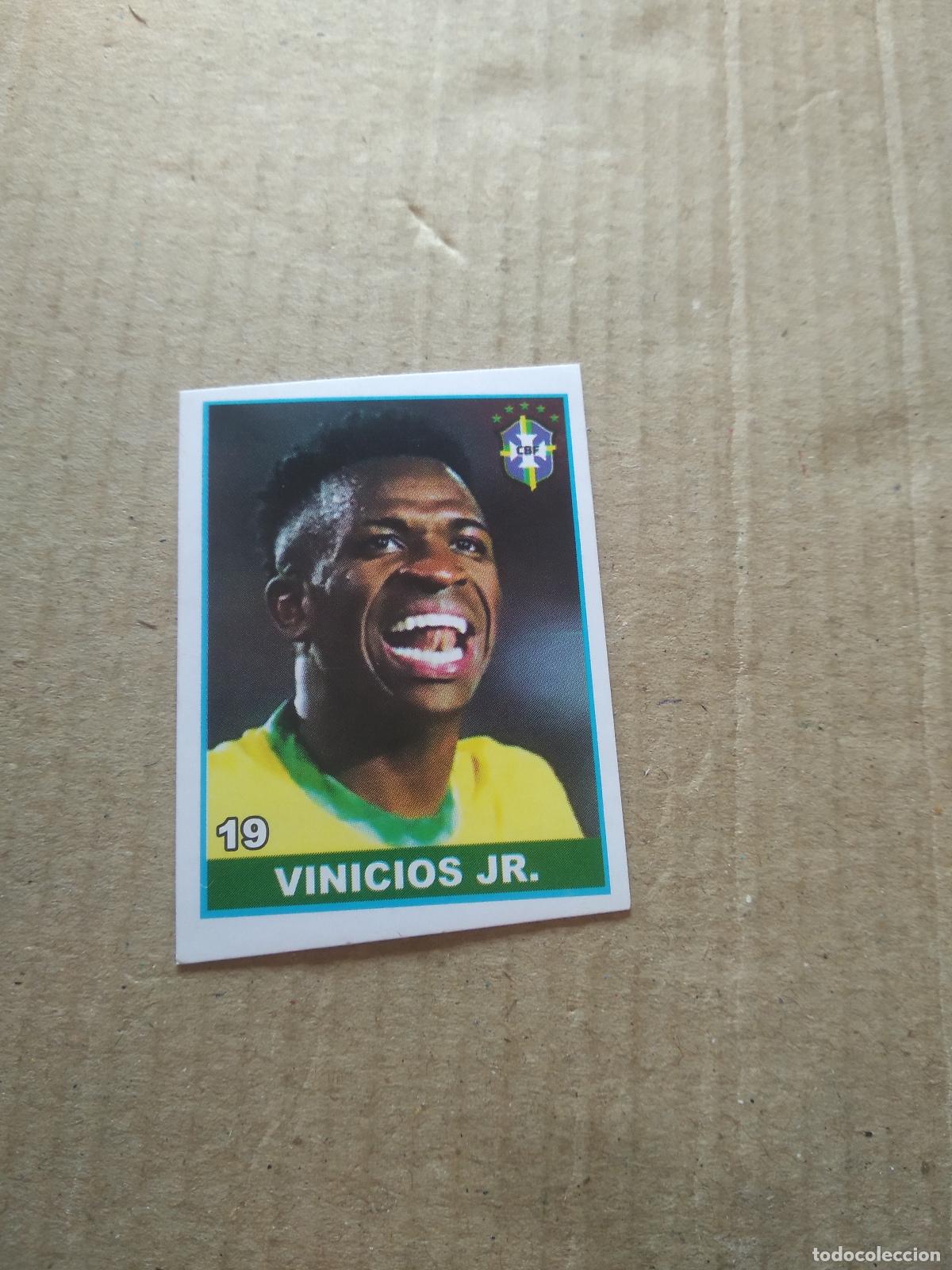 Cromos de Futebol: 19 VINICIUS VINI JR BRASIL CROMO FUTBOL MUNDIAL 2022 WORLD CUP COPA DEL MUNDO EDITADO EN BRASIL