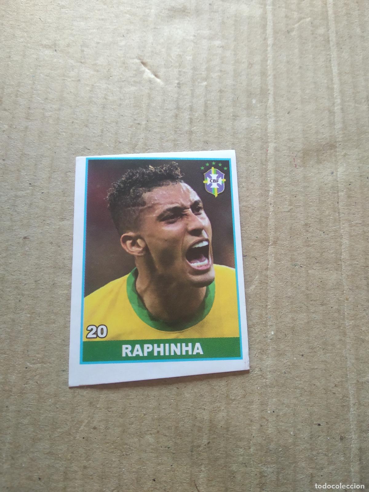 Cromos de Futebol: 20 RAPHINHA BRASIL CROMO FUTBOL MUNDIAL 2022 WORLD CUP COPA DEL MUNDO EDITADO EN BRASIL