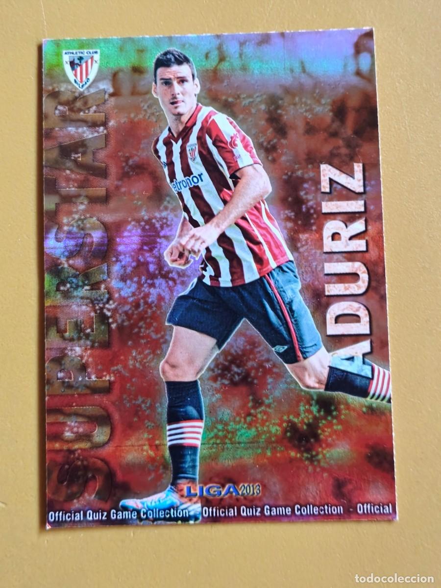 Cromos de Futebol: aduriz, liga 2013 superstar