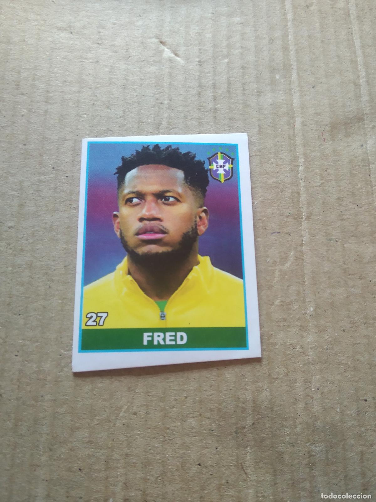 Figurine di Calcio: 27 FRED BRASIL CROMO FUTBOL MUNDIAL 2022 WORLD CUP COPA DEL MUNDO EDITADO EN BRASIL
