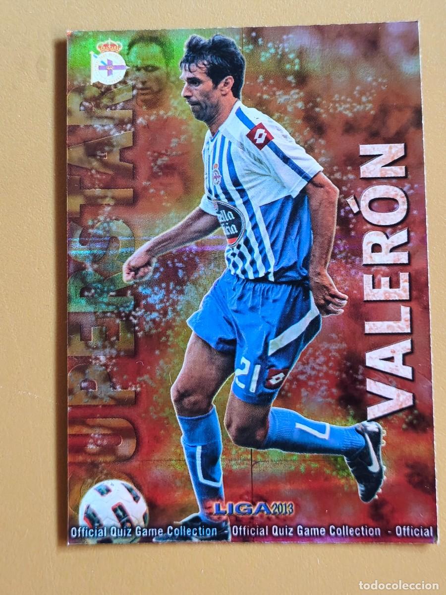 Cromos de Futebol: valeron, liga 2013 superstar brillo
