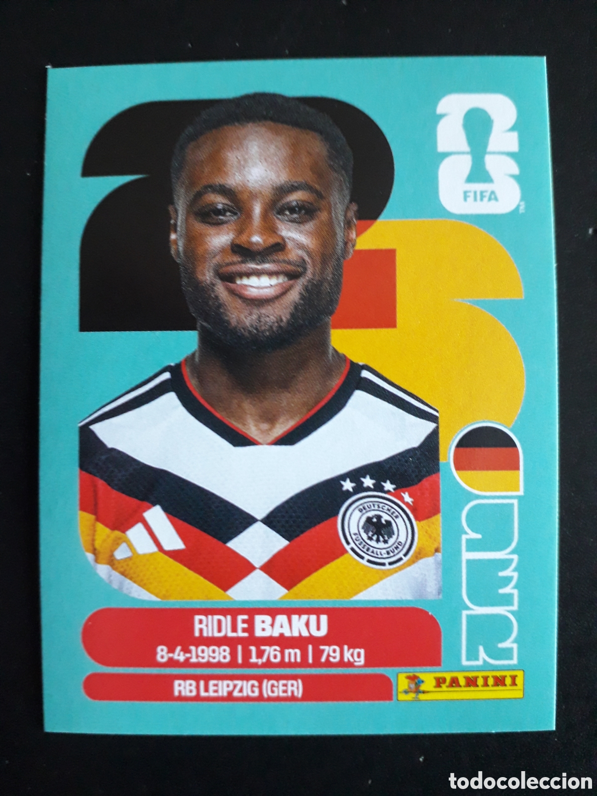 Cartes &agrave; collectionner de Football: BAKU ALEMANIA GER 8 MUNDIAL F&Uacute;TBOL 2026 FIFA WORLD CUP PANINI SIN PEGAR PEDIDO M&Iacute;NIMO 3&euro;