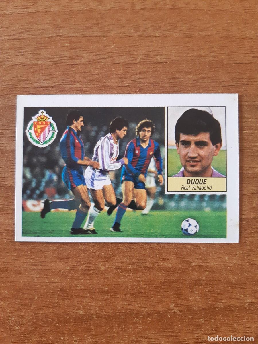 Figurine di Calcio: Duque (Valladolid) liga 84-85 ESTE. Nunca pegado, sin pegar