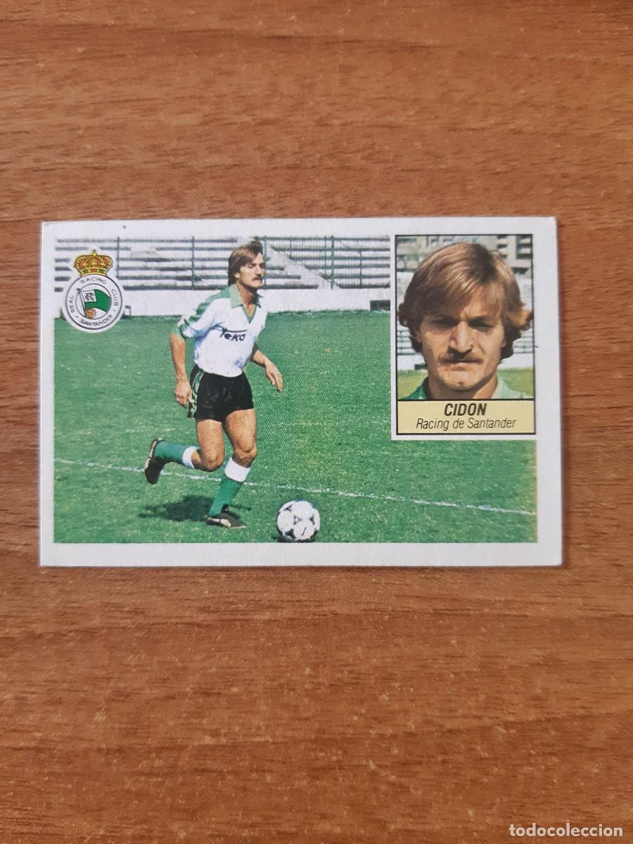 Cromos de Futebol: Cid&oacute;n (Racing Santander) liga 84-85 ESTE. Nunca pegado, sin pegar