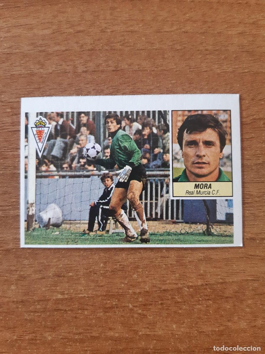 Fu&szlig;ball-Sticker: Mora (Murcia) liga 84-85 ESTE. Nunca pegado, sin pegar