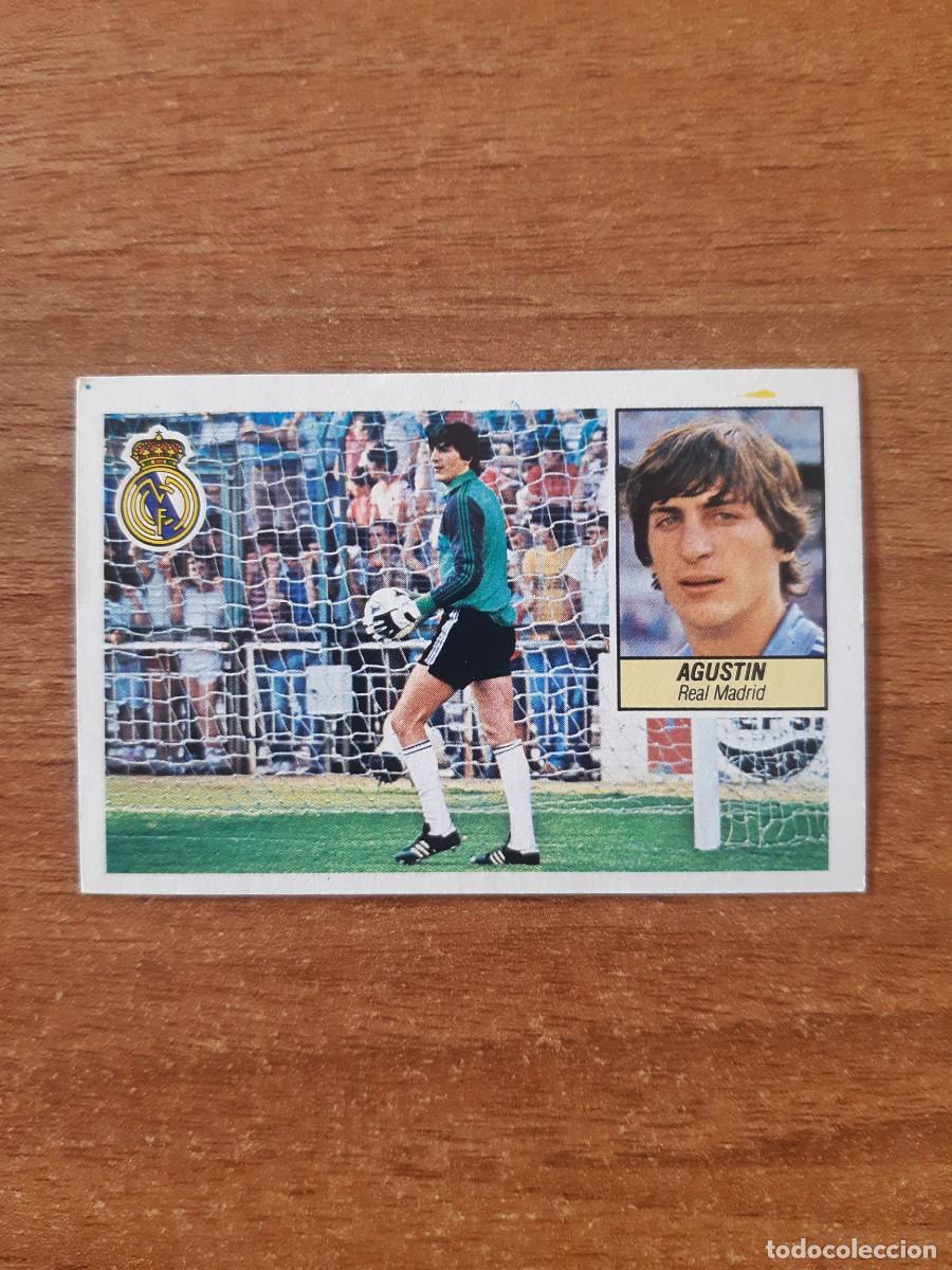 Fu&szlig;ball-Sticker: Agust&iacute;n (Real Madrid) liga 84-85 ESTE. Nunca pegado, sin pegar