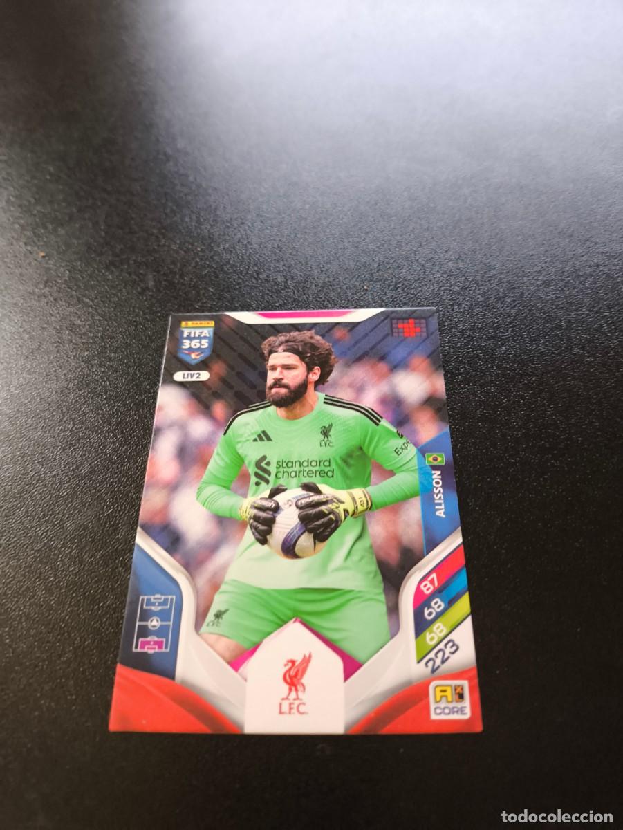 Fu&szlig;ball-Sticker: LIV2 Alisson LIVERPOOL PANINI ADRENALYN FIFA 365 2025 2026 NO LIGA ESTE