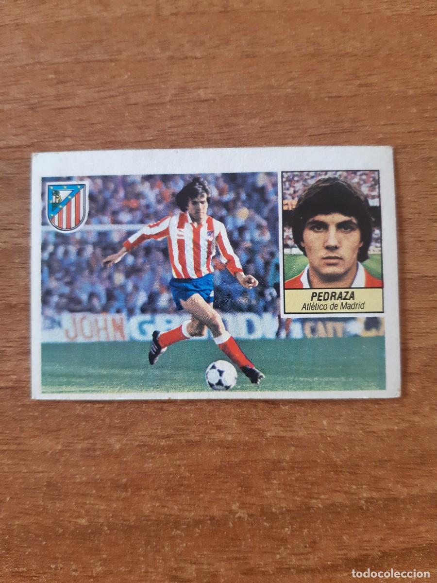 Fu&szlig;ball-Sticker: Pedraza (Atl&eacute;tico Madrid) liga 84-85 ESTE. Nunca pegado, sin pegar