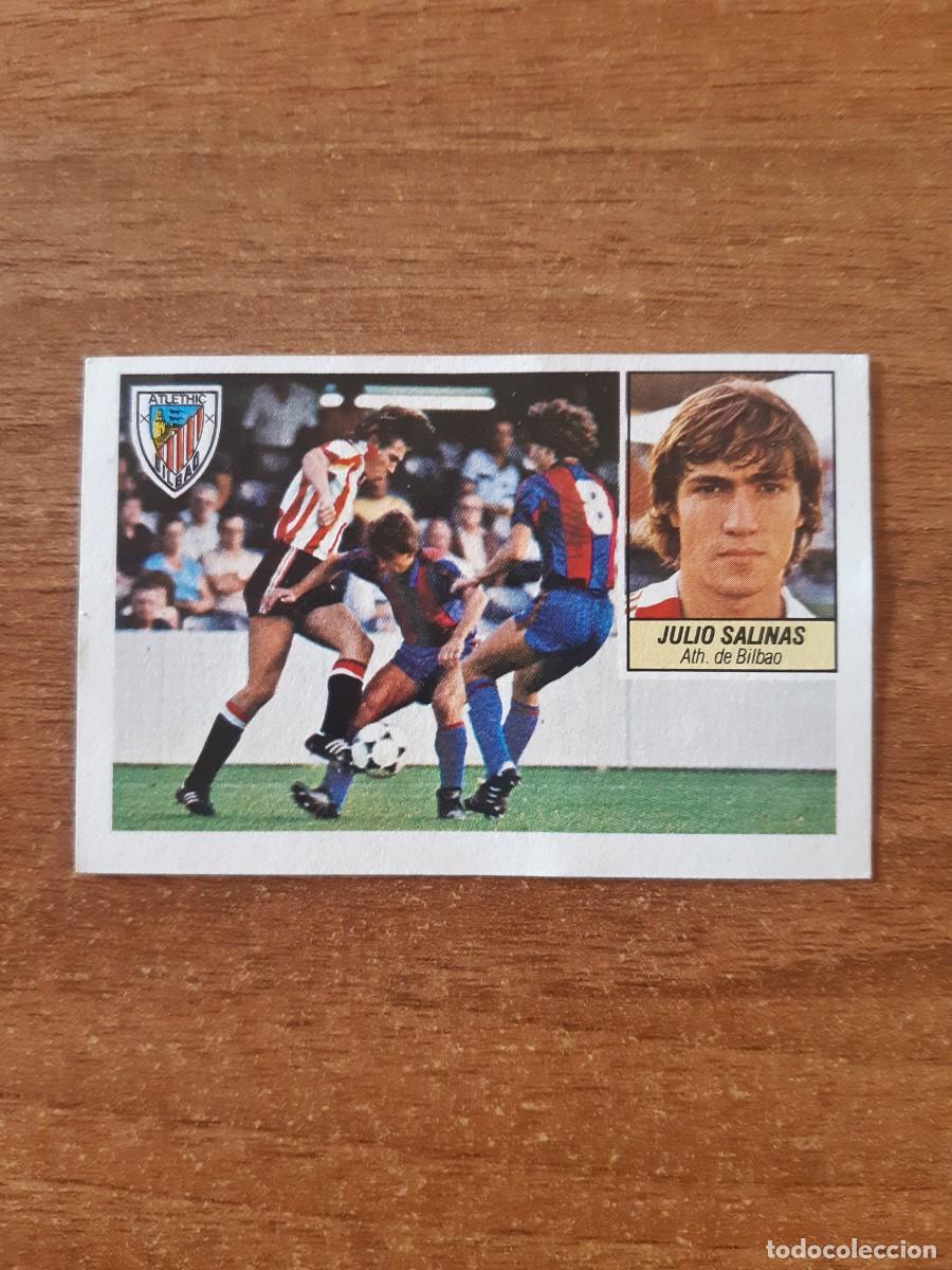 Football Stickers: Julio Salinas (Athletic Bilbao) liga 84-85 ESTE. Nunca pegado, sin pegar