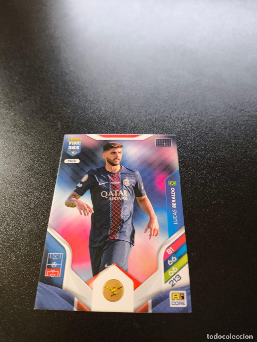 Football Stickers: PAS8 Lucas Beraldo PARIS SAINT GERMAIN PANINI ADRENALYN FIFA 365 2025 2026 NO LIGA ESTE