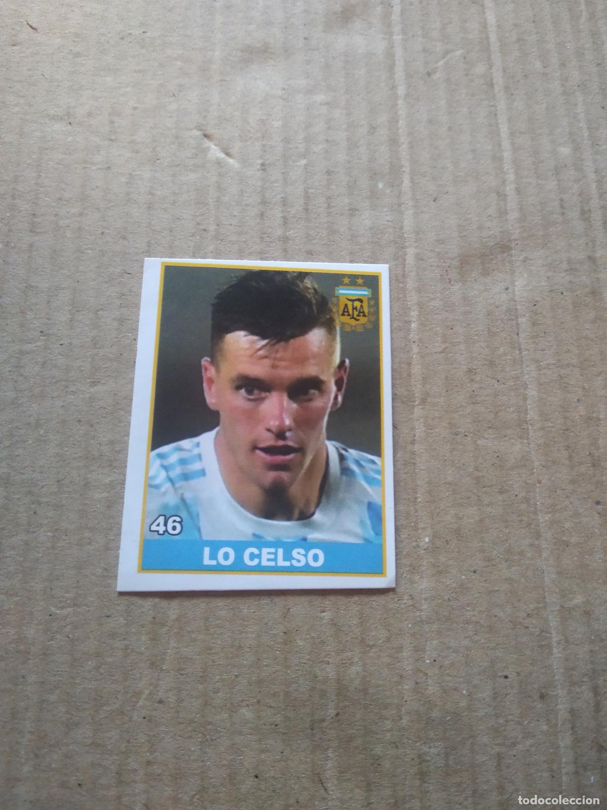 Football Stickers: 46 LO CELSO ARGENTINA CROMO FUTBOL MUNDIAL 2022 WORLD CUP COPA DEL MUNDO EDITADO EN BRASIL